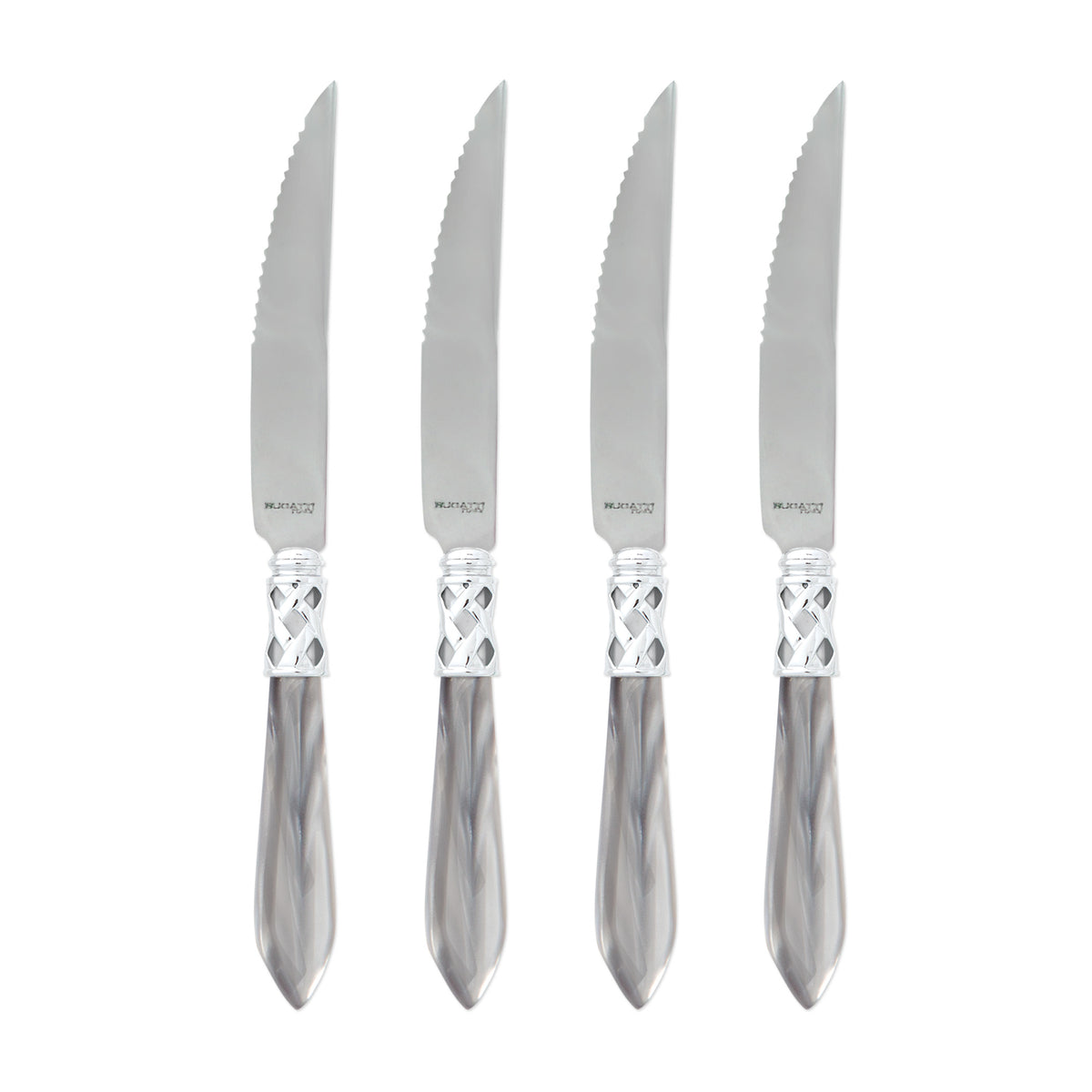 Aladdin Steak Knife Set of 4 Brilliant - Clear – Pezzo Bello