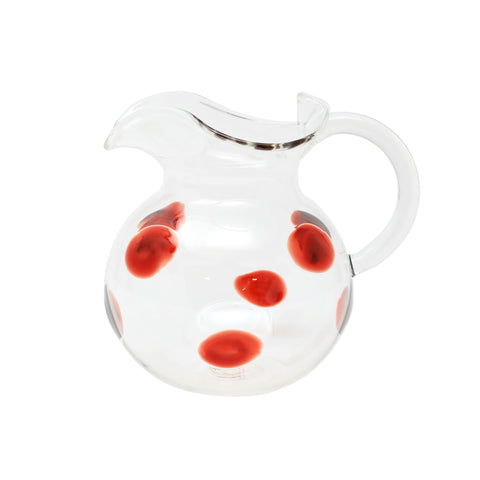 Drop Three Spout Pitcher - Red