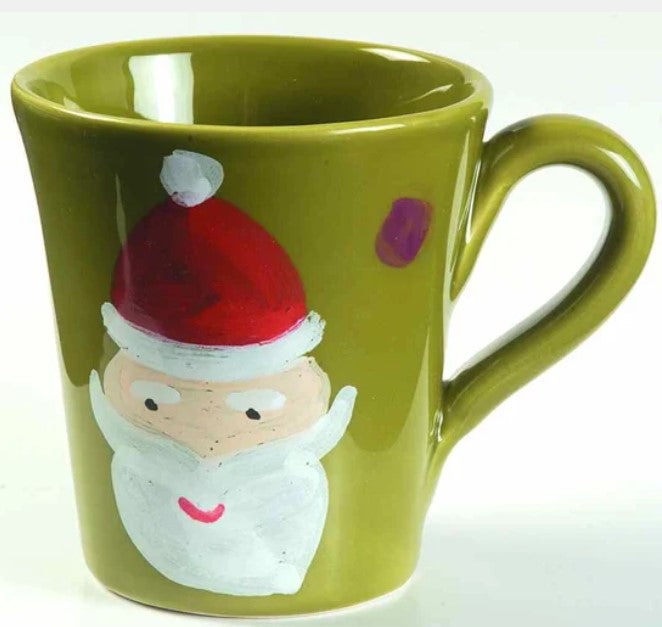 Santa Mug, Set of 4