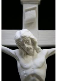 Italian Marble Contemporary Crucifix