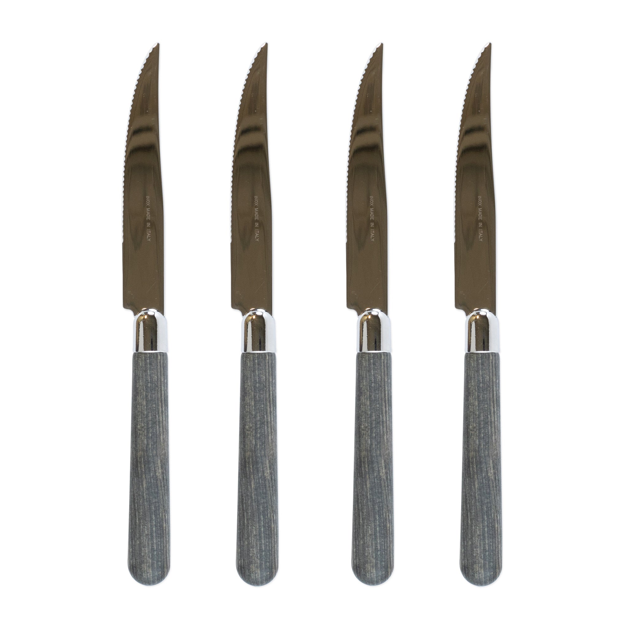 Albero Steak Knives - Set of 4 - Elm