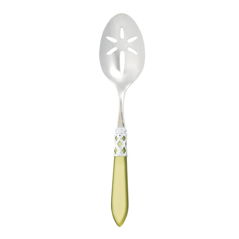 Aladdin Slotted Serving Spoon Brilliant - Chartreuse