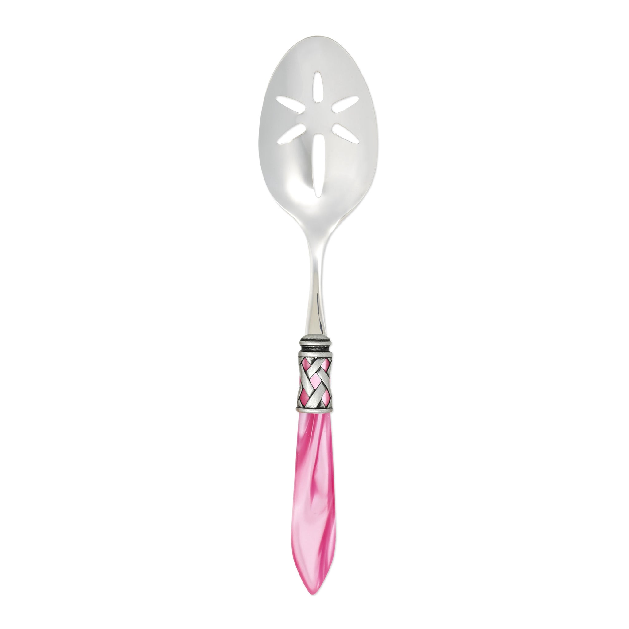 Aladdin Slotted Serving Spoon Antique - Light Pink