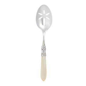 Aladdin Slotted Serving Spoon Brilliant - Ivory