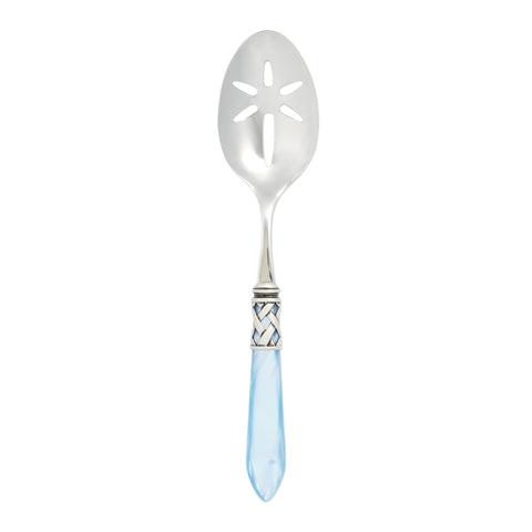Aladdin Slotted Serving Spoon Antique - Light Blue