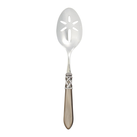 Aladdin Slotted Serving Spoon Antique - Taupe