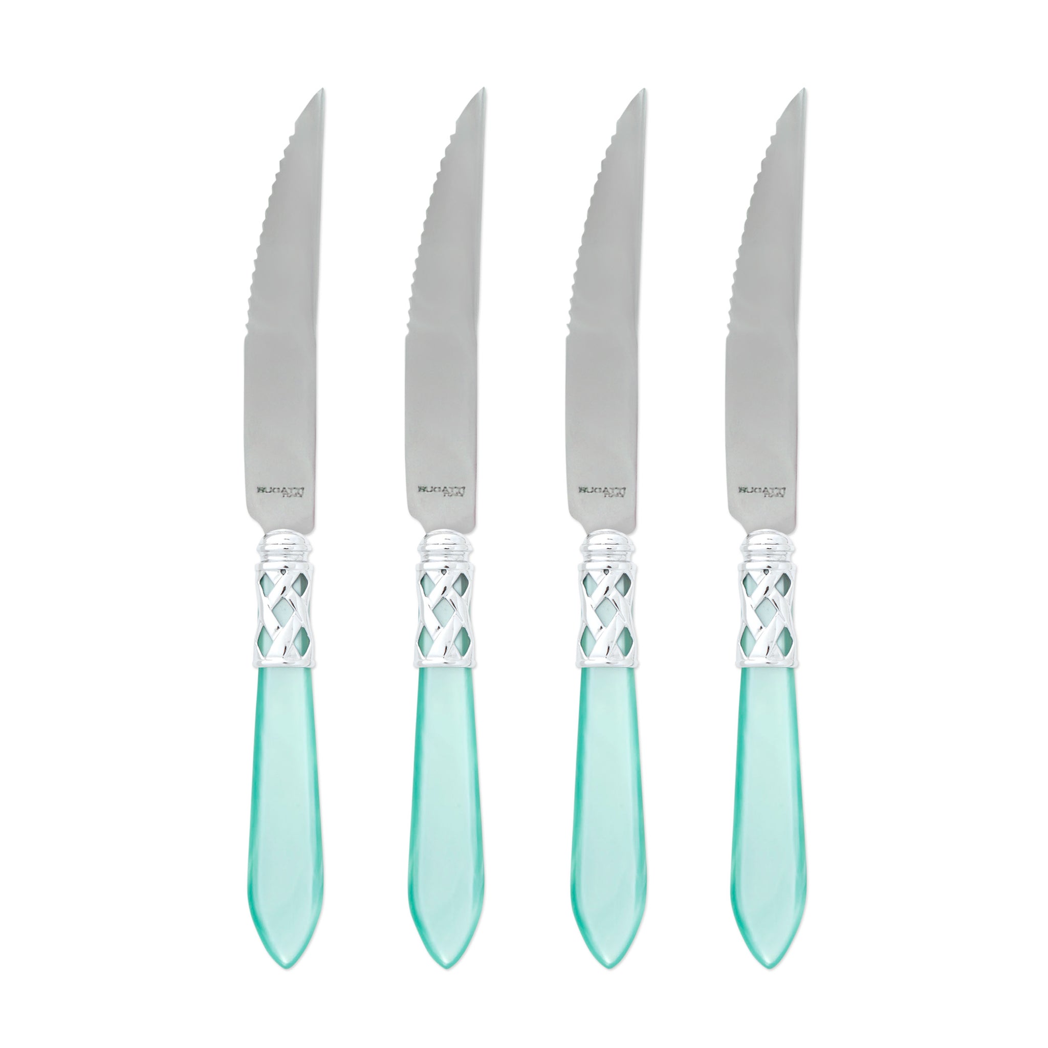 Aladdin Steak Knife Set of 4 Brilliant - Aqua
