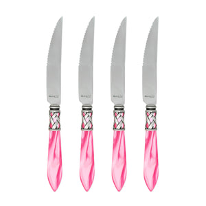 Aladdin Steak Knife Set of 4 Antique - Light Pink