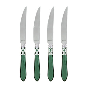 Aladdin Steak Knife Set of 4 Brilliant - Green