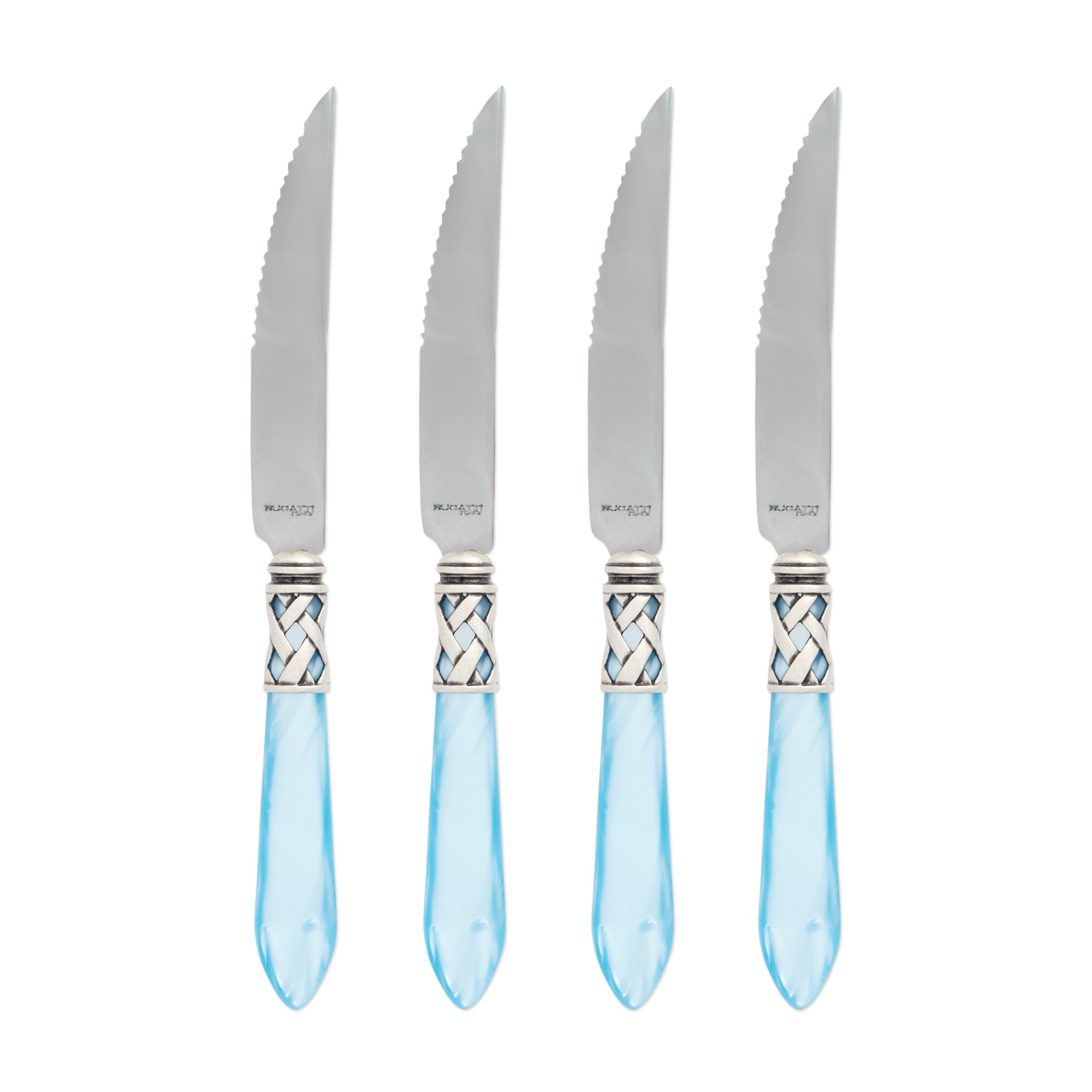 Aladdin Steak Knife Set of 4 Antique - Light Blue