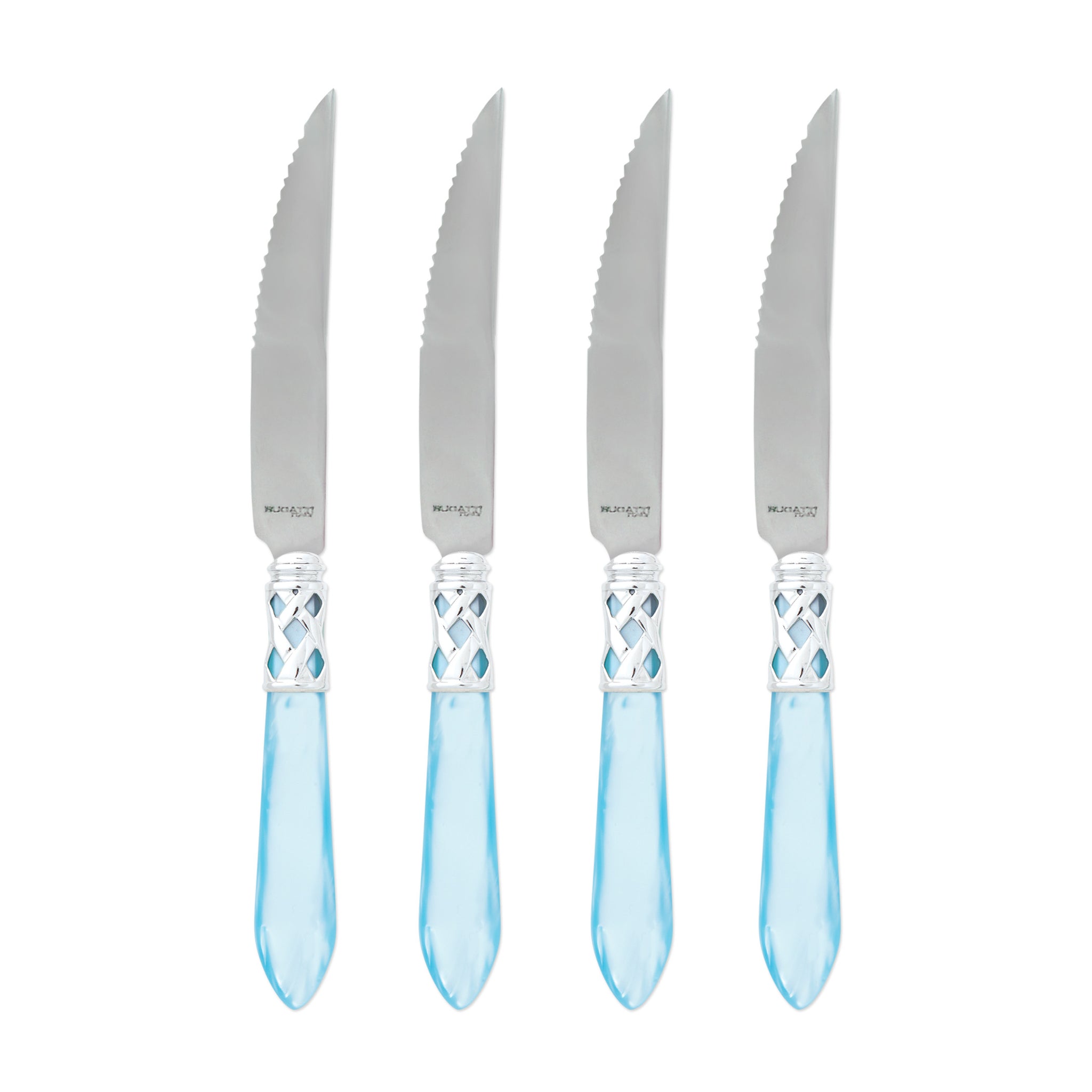 Aladdin Steak Knife Set of 4 Brilliant - Light Blue
