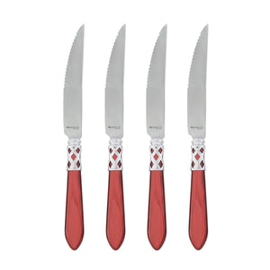 Aladdin Steak Knife Set of 4 Brilliant - Red