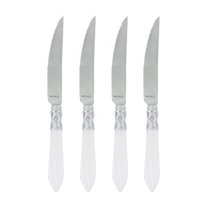 Aladdin Steak Knife Set of 4 Brilliant - White
