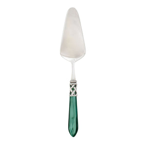 Aladdin Pastry Server in Antique - Green