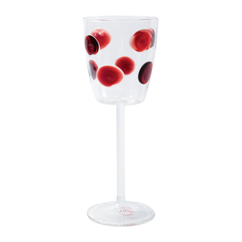 Drop Wine Glass - Set of 4 - Red