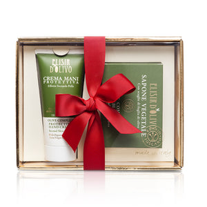 Olive Complex Hand Cream and Soap Gift Set - Erbario Toscana