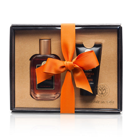 Black Pepper Eau de Parfum and Aftershave Balm Gift Set - Erbario Toscana