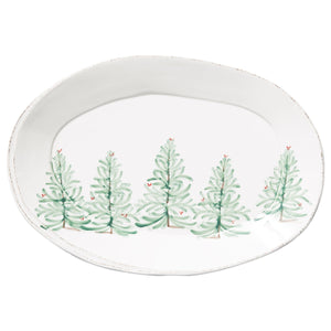 Lastra Holiday Oval Platter - Small and Large