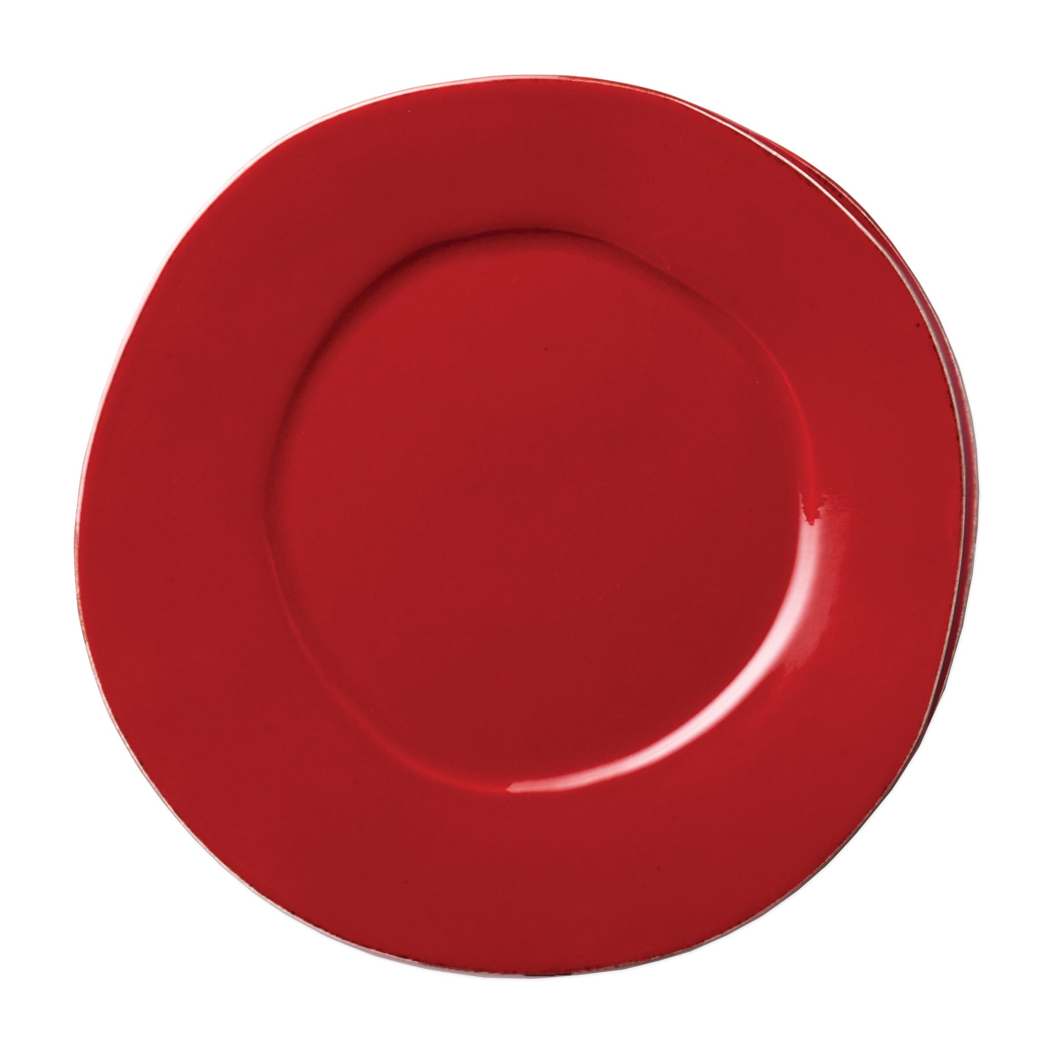 Lastra Dinner Plate - Set of 4 - Red