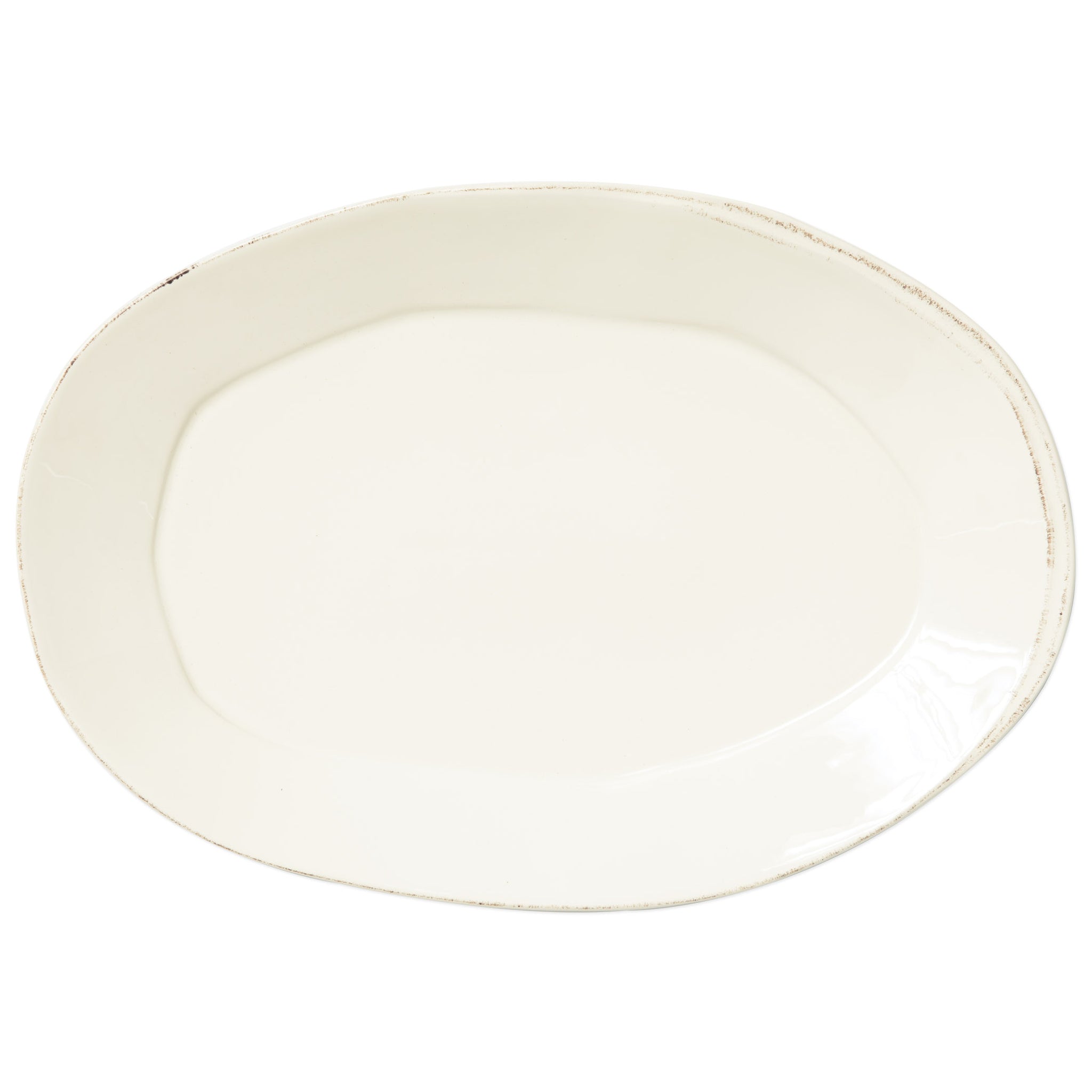 Lastra Oval Platter - Linen