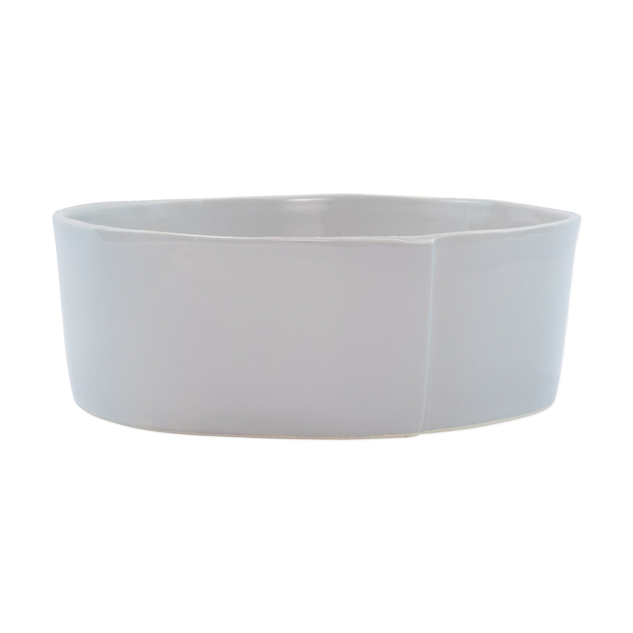 Lastra Serving Bowl - Large - Light Gray