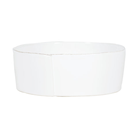 Lastra Serving Bowl - Large - White