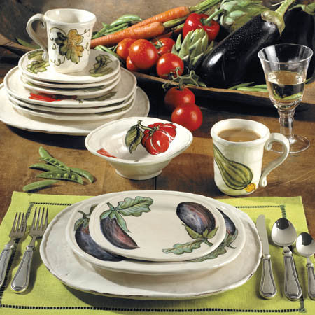 L'Ortaggi Dinnerware Set , Overstock/Clearance - Vietri, Pezzo Bello
