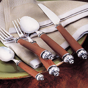 Medieval Brown 5 Piece Place Setting , Overstock/Clearance - Vietri, Pezzo Bello
