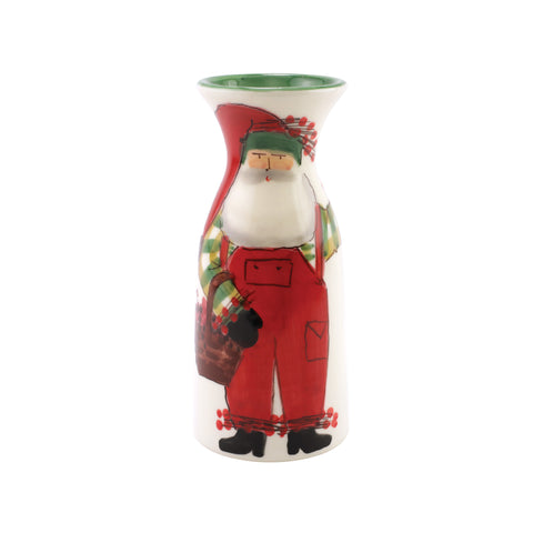 Old St. Nick Wine Carafe with Grapes
