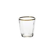 Optical Gold Double Old Fashioned - Set of 4