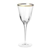 Optical Gold Water Glass - Set of 4