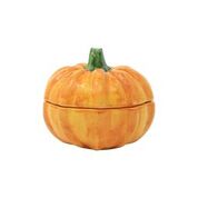 Pumpkins Figural Covered Pumpkin - Small
