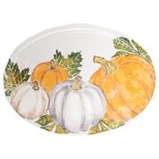 Pumpkins Oval Platter - Large