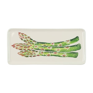 Spring Vegetables Small Rectangle Platter
