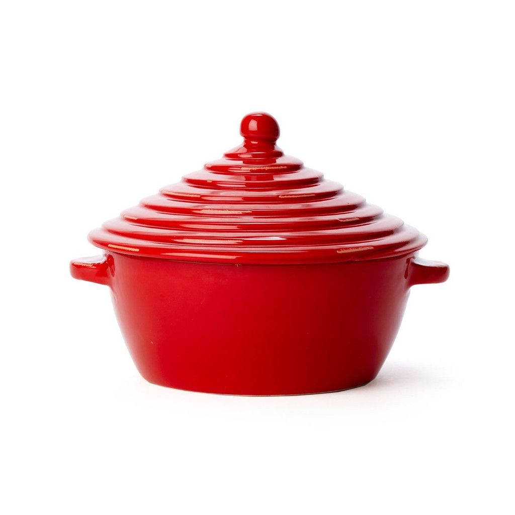 Buon Gusto Large Red Casserole