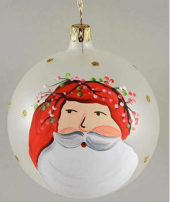 Old St. Nick Glass Ornaments - Thumbnail 2