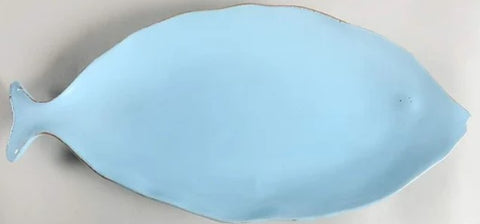 Pesce Celeste Oval Serving Platter