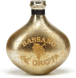 Vintage Glass  Bassano Del Grappa Bottle