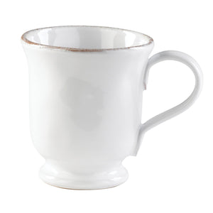 Bianco White Footed Coffee Mug - Set of 4 , tableware - Vietri, Pezzo Bello
 - 1