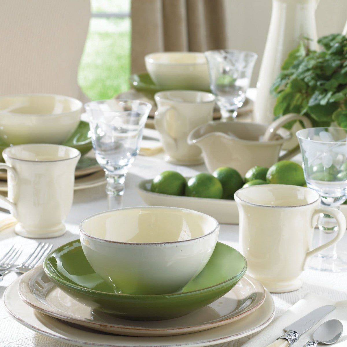 Vietri Crema Cereal Bowl - Thumbnail 2