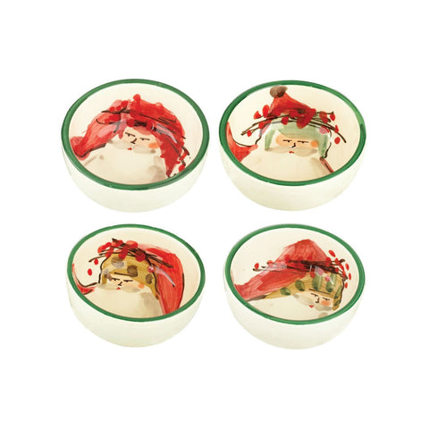 Old St. Nick Assorted Condiment Bowls - Set of 4 , Christmas - Vietri, Pezzo Bello
 - 1