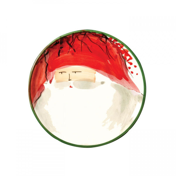 Old St. Nick Assorted Canape Plates - Set of 4 , Christmas - Vietri, Pezzo Bello
 - 2